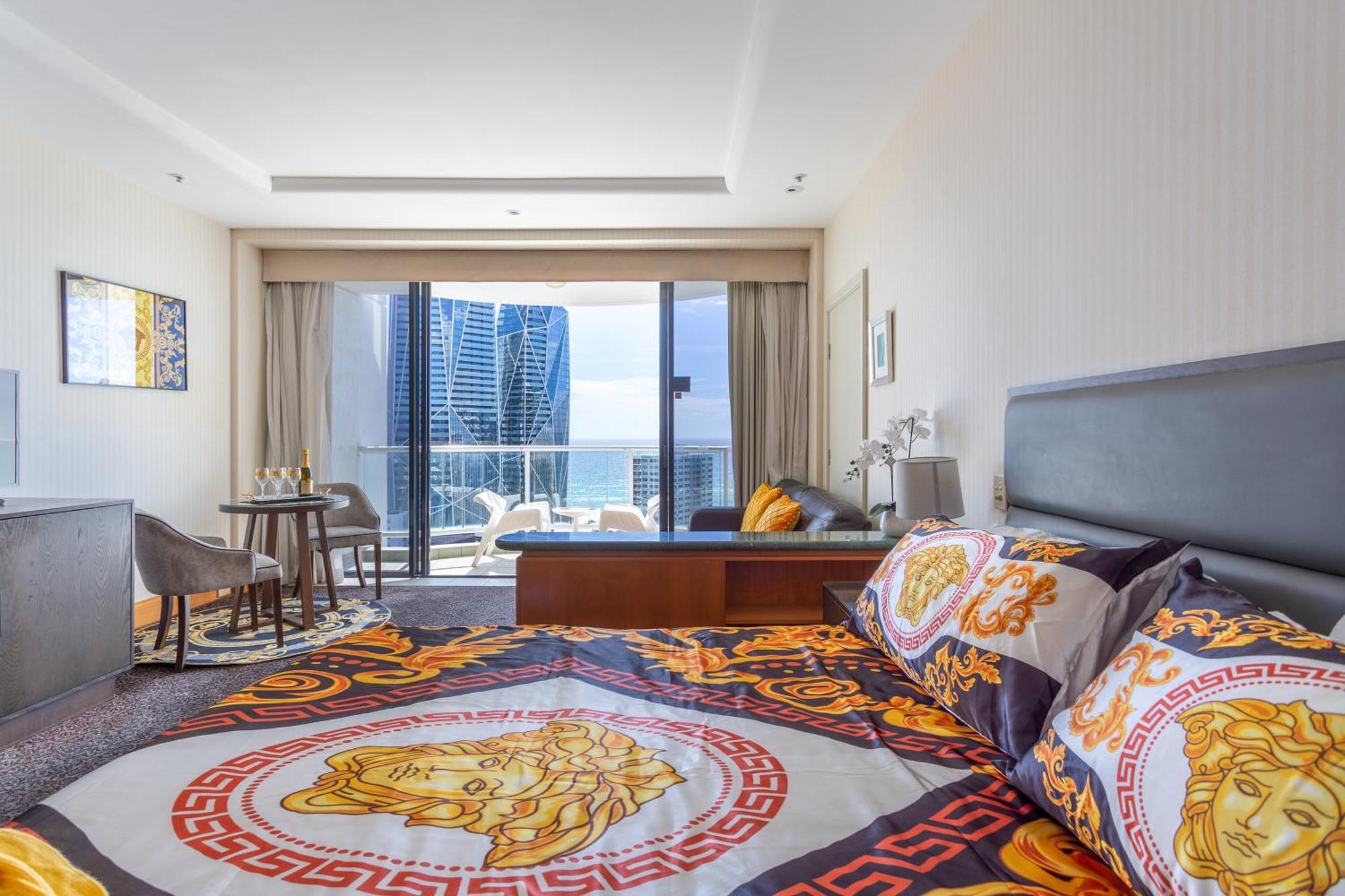 Luxury Privately Owned Ocean View Studio Apartments At O4Ks Gold Tower โกลด์โคสต์ ห้อง รูปภาพ